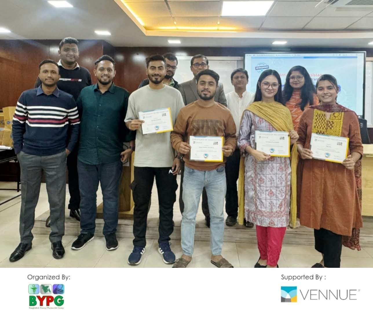 AMR Awareness Certificate Giving Ceremony at USTC, Chittagong